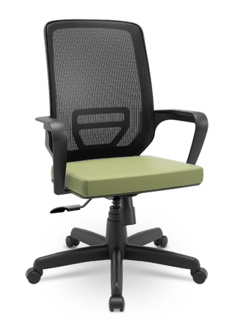 Cadeira Giratória Adrix Presidente - Verde - Open Office